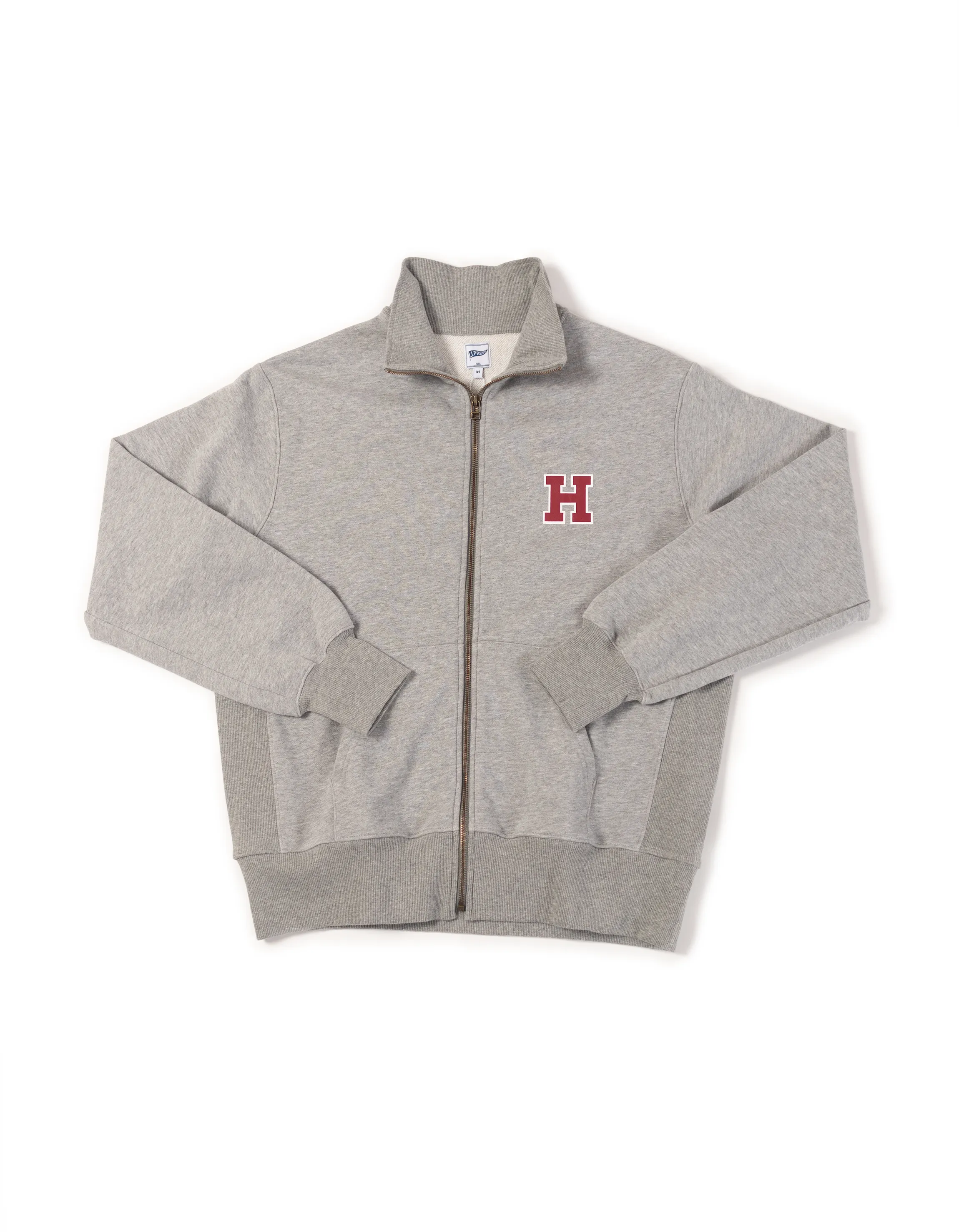 Harvard Zip Up "H" Sweatshirt sold by J. Press