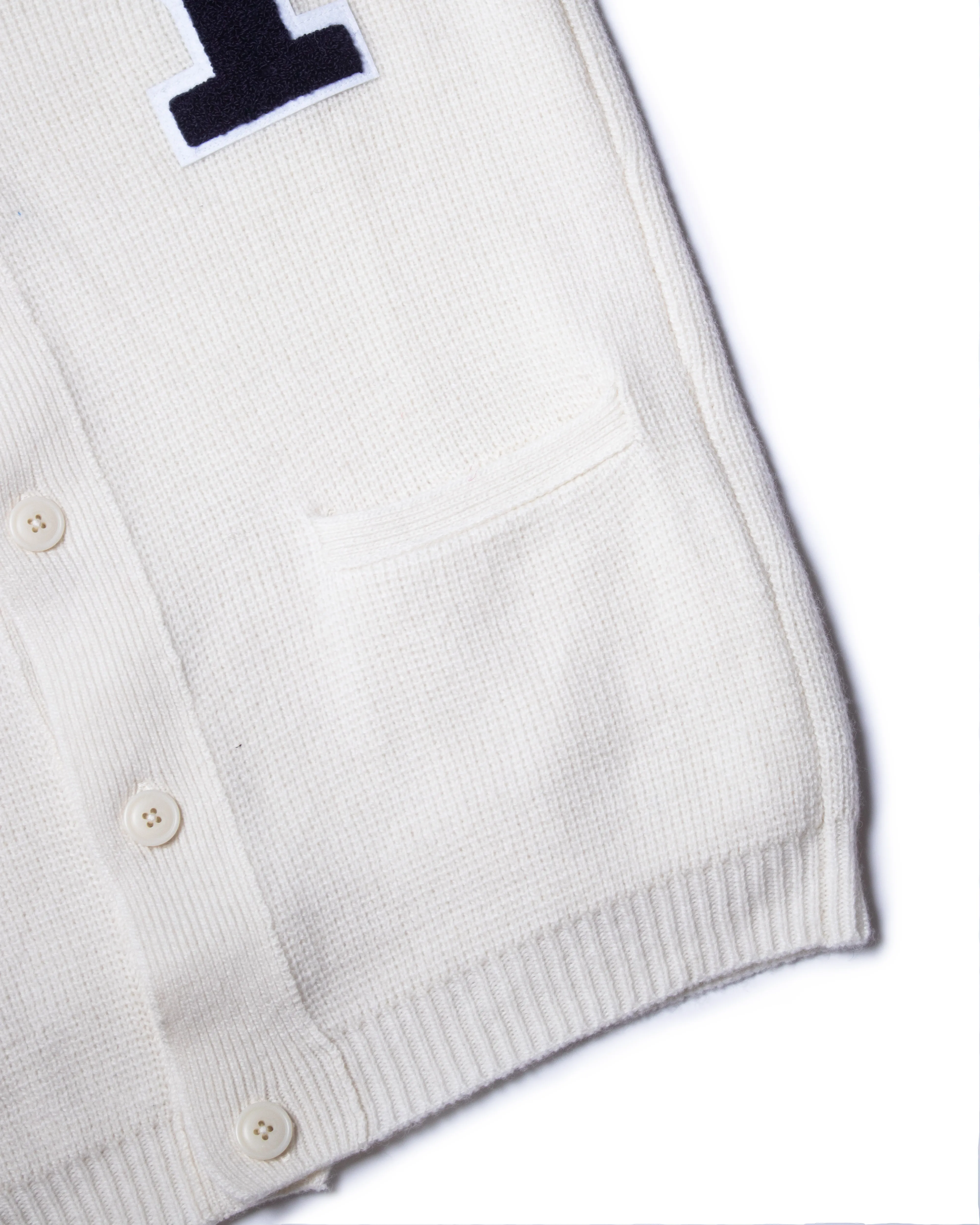 Yale Wool Varsity Cardigan sold by J. Press product image thumbnail 4