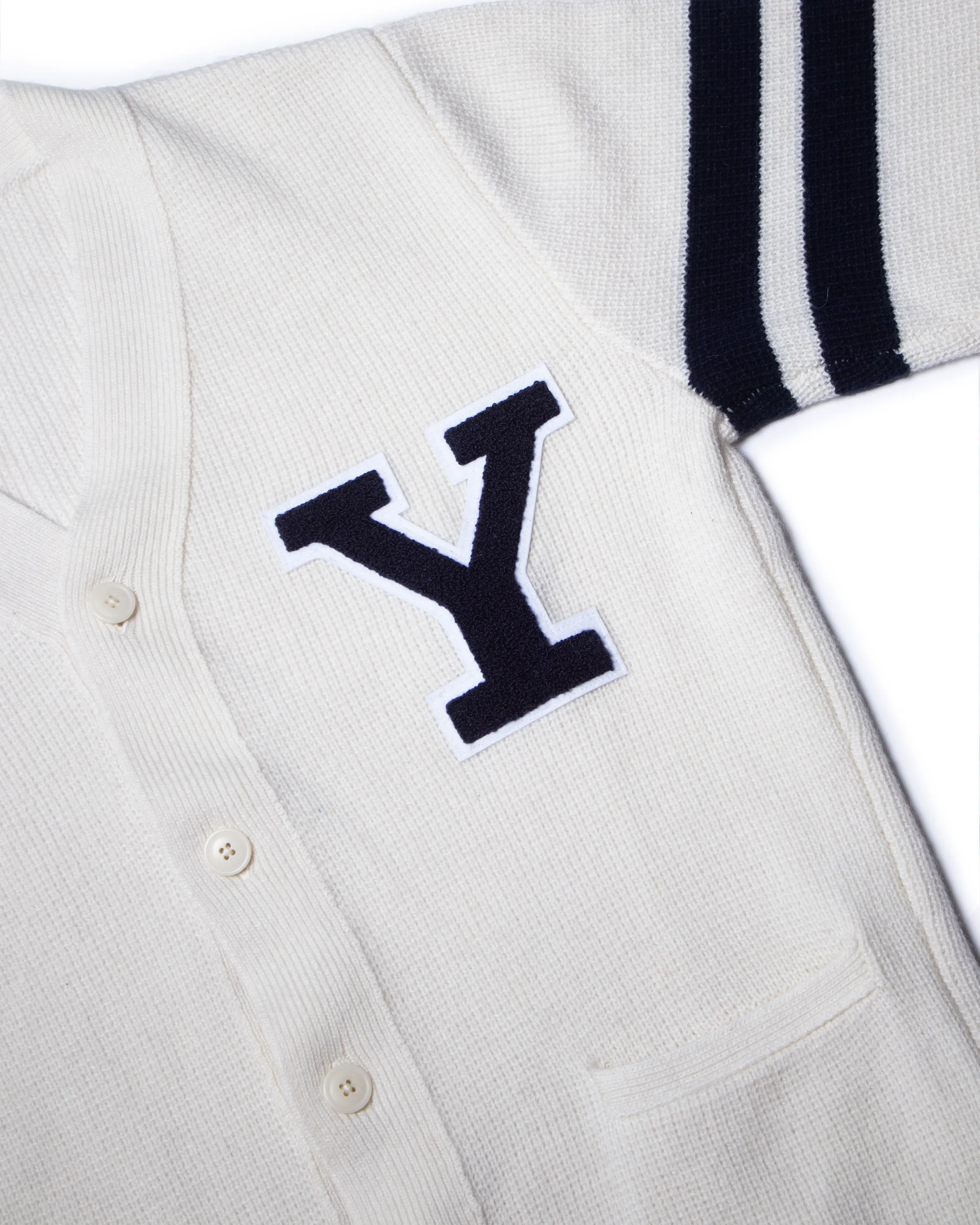 Yale Wool Varsity Cardigan sold by J. Press product image thumbnail 3