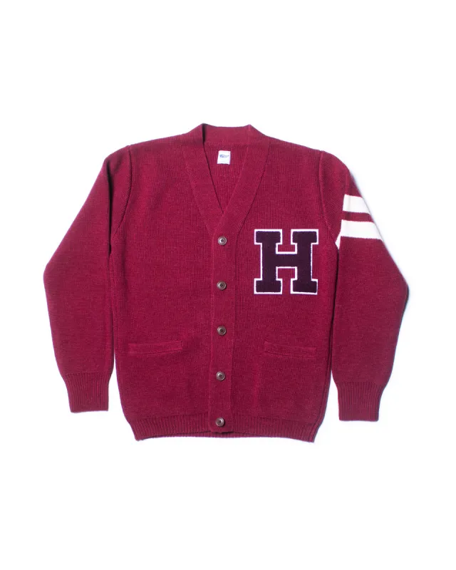 Harvard Wool Varsity Cardigan sold by J. Press