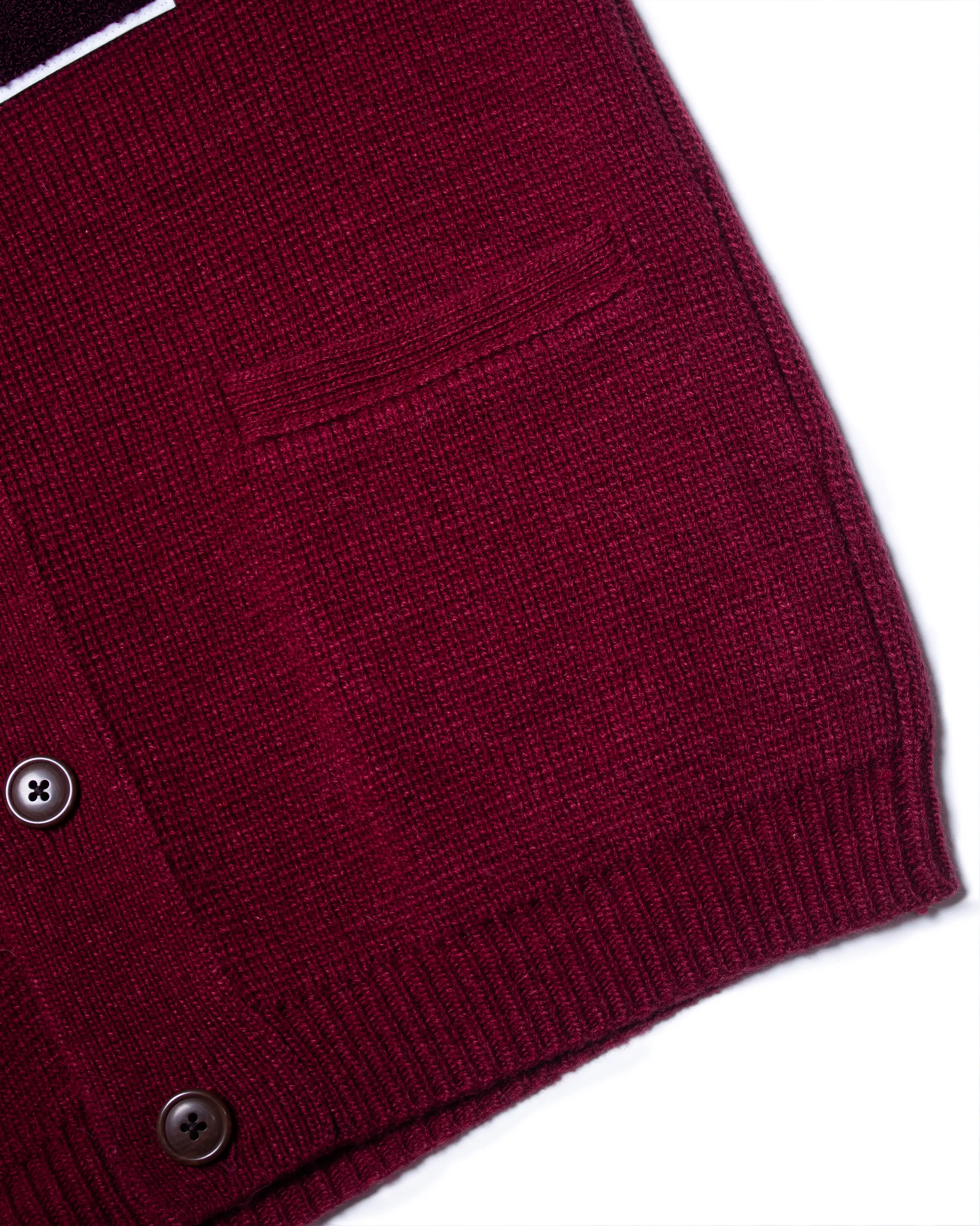 Harvard Wool Varsity Cardigan sold by J. Press product image thumbnail 4