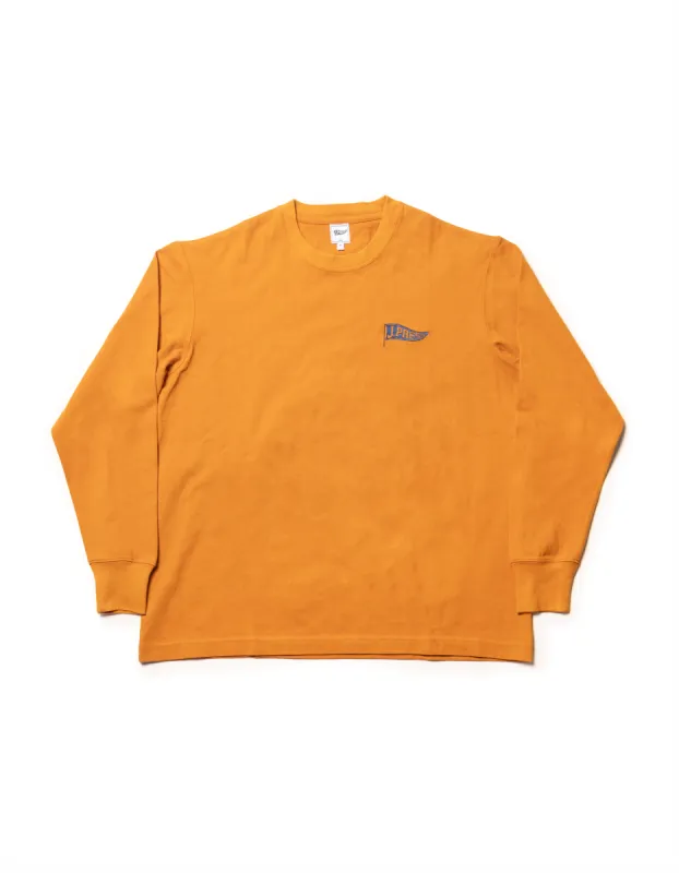 LONG SLEEVE T-SHIRT - ORANGE sold by J. Press