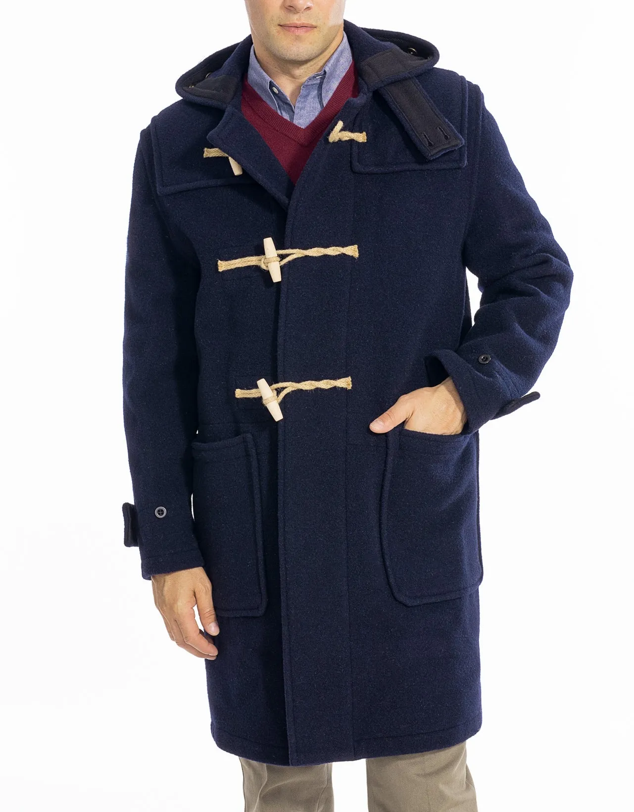 MONTY DUFFLE COAT - NAVY sold by J. Press