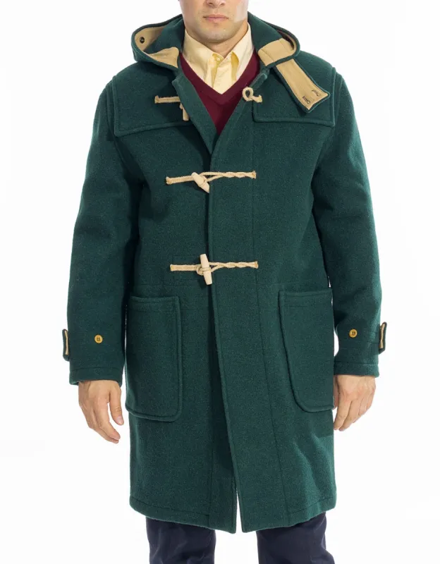 MONTY DUFFLE COAT - GREEN sold by J. Press