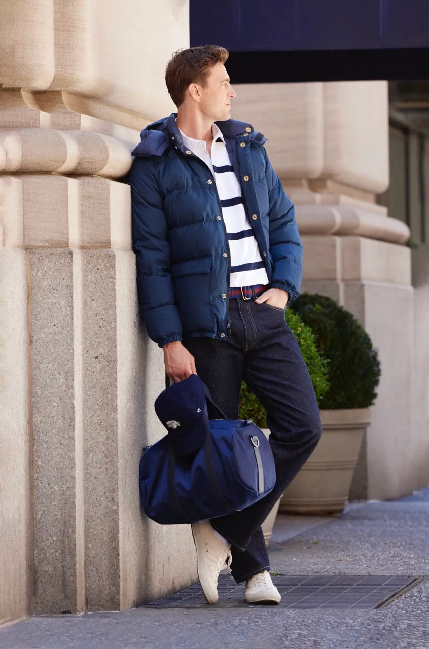 Made-in-USA Navy Crescent Down Works Classico Parka sold by J. Press product image thumbnail 2