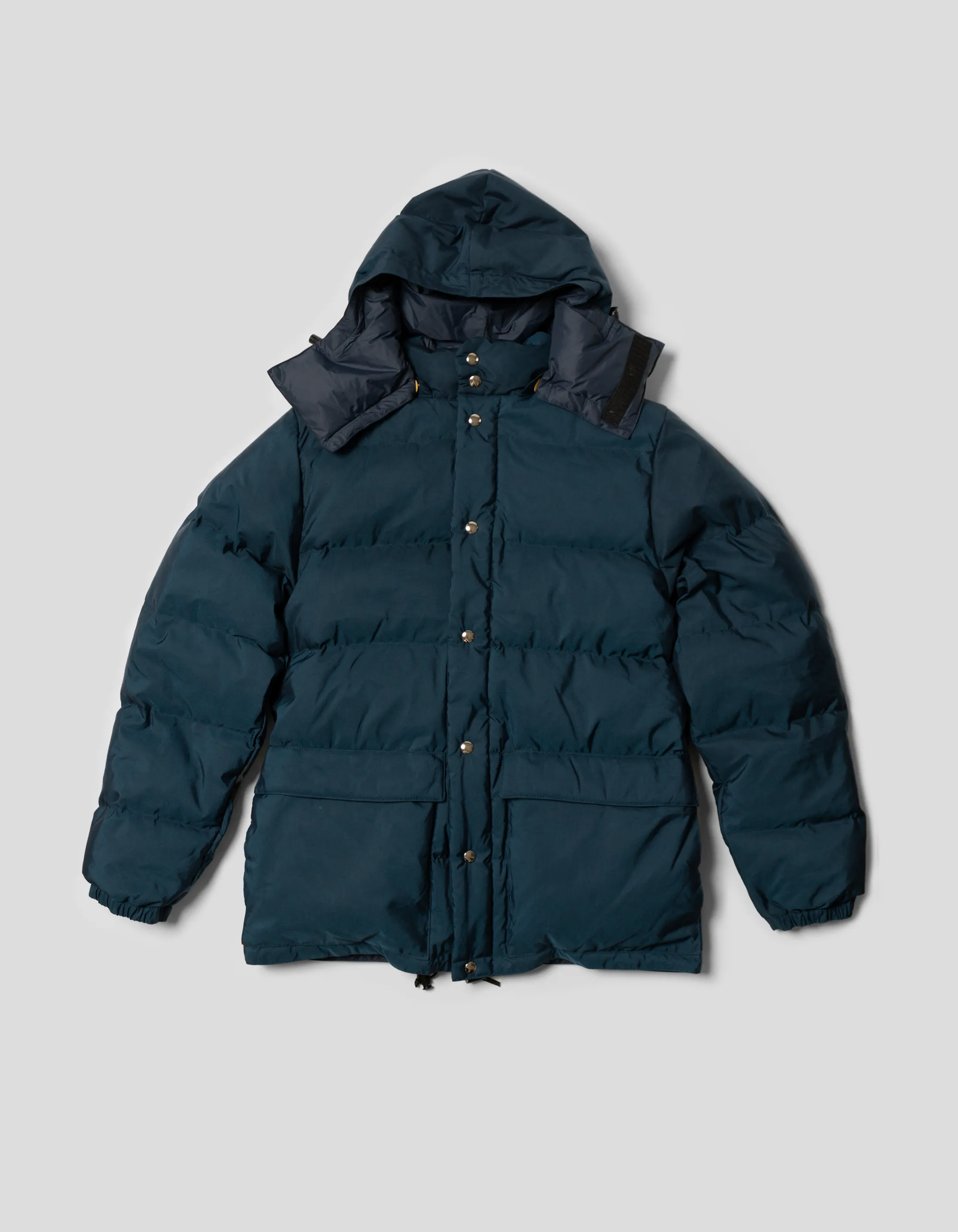 Made-in-USA Navy Crescent Down Works Classico Parka sold by J. Press