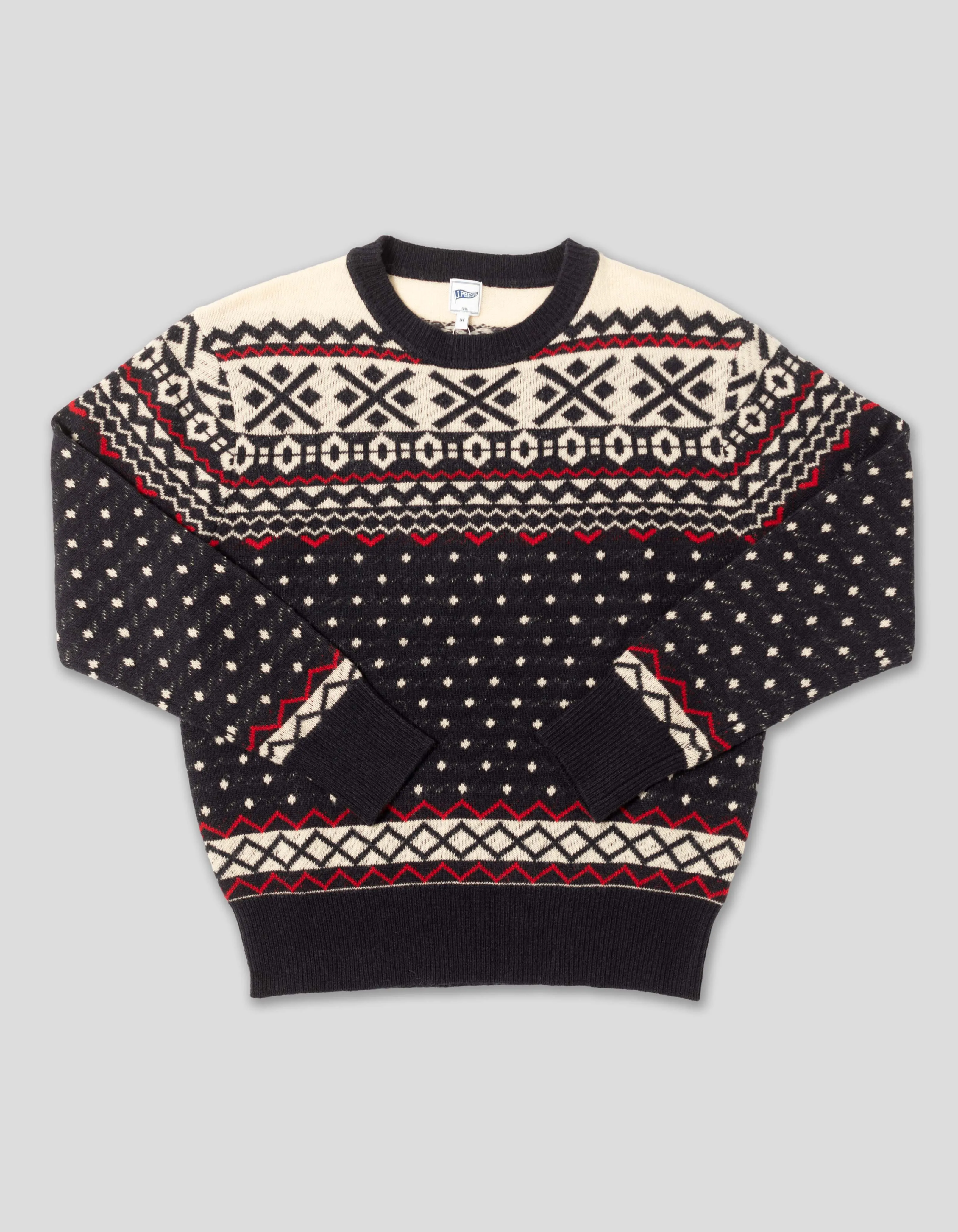 Nordic Style Ski Sweater - Trim Fit sold by J. Press