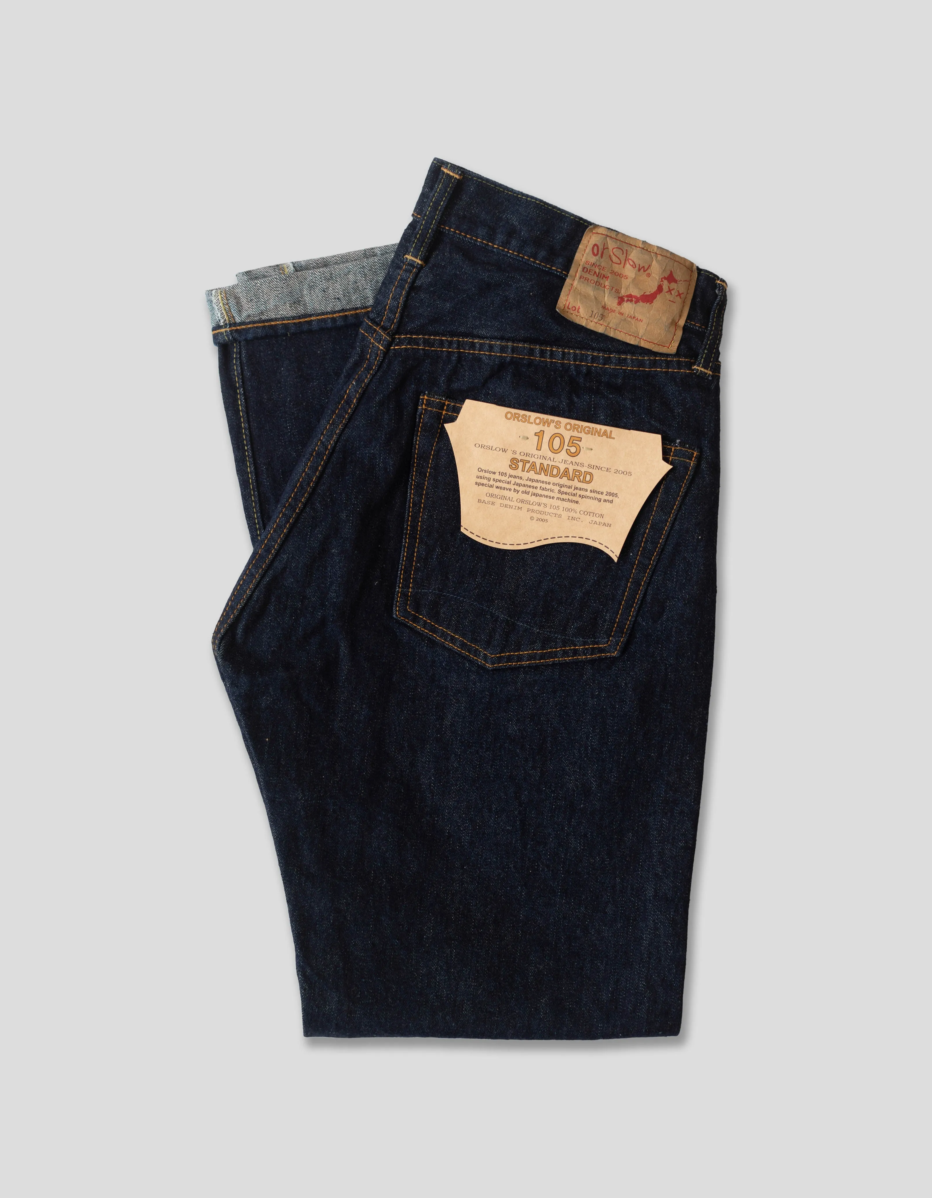 Made-in-Japan #105 Standard Fit Denim Jeans sold by J. Press