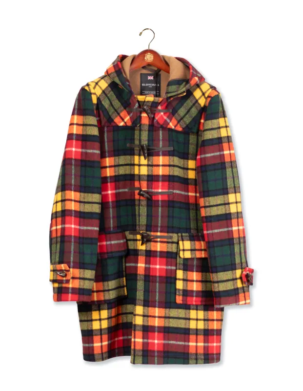 Made-in-England Buchanan Tartan Classic Morris Duffle Coat sold by J. Press