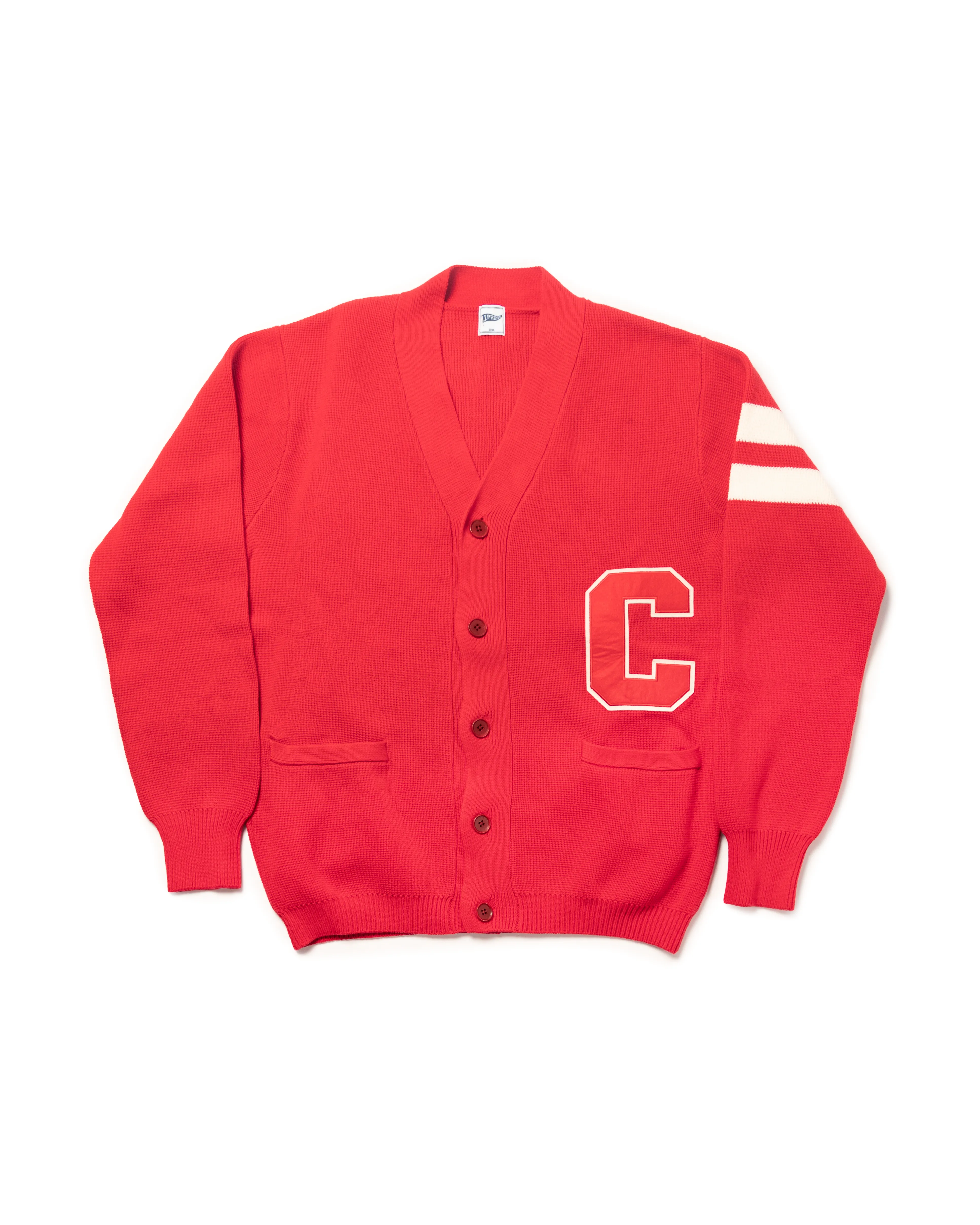 Cornell Varsity-Style Cotton Cardigan sold by J. Press