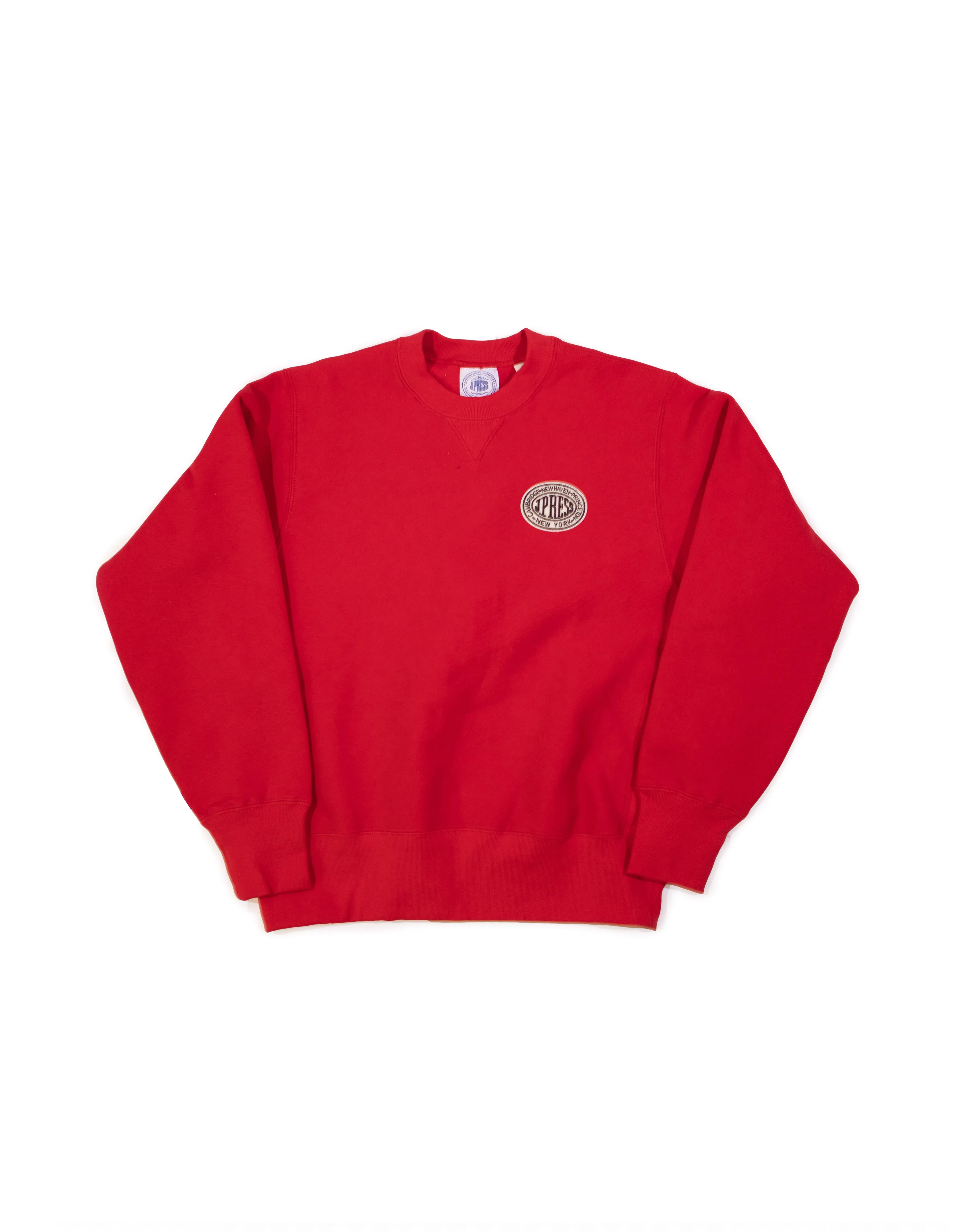 VINTAGE J.PRESS LOGO SWEATSHIRT - RED sold by J. Press