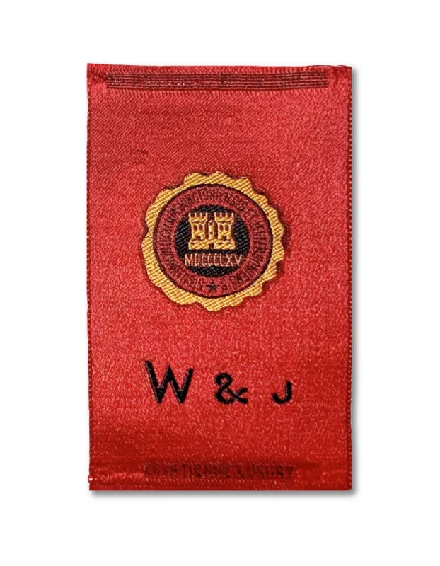 Washington & Jefferson College Silk Paperweight - Red sold by J. Press