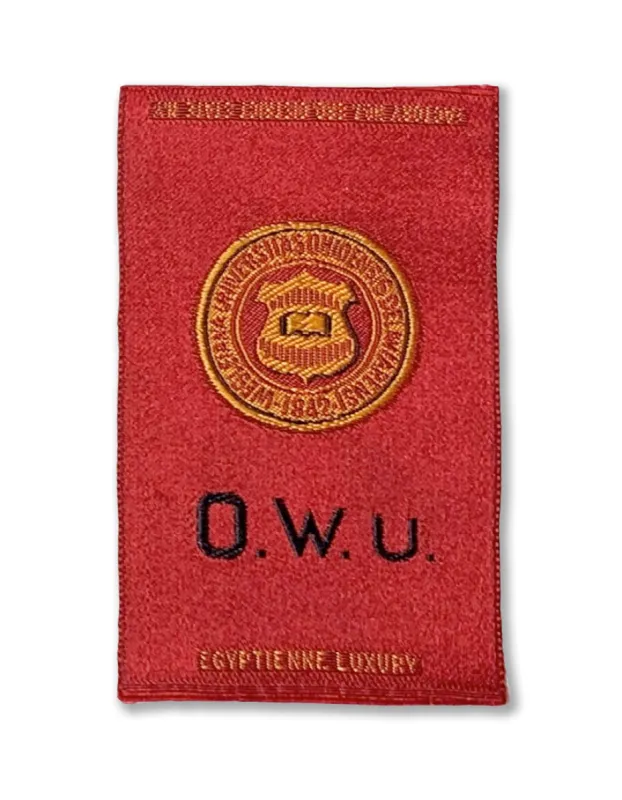 Ohio Wesleyan University Silk Paperweight made by J. Press
