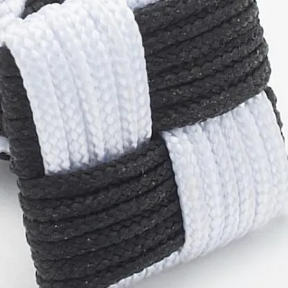 Black & White Combo Knot Cufflinks sold by J. Press product image thumbnail 2