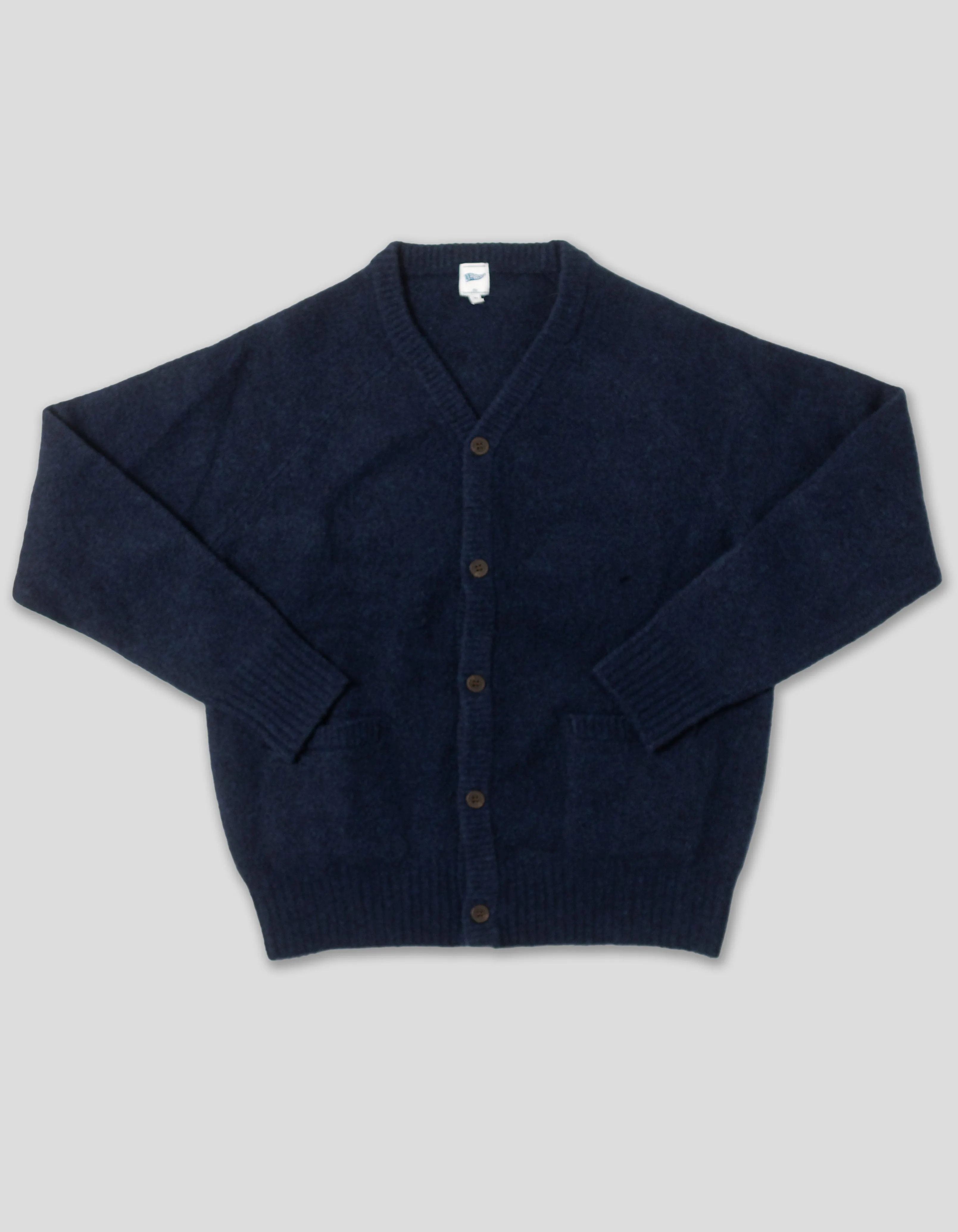 SOLID CARDIGAN SWEATER - NAVY sold by J. Press
