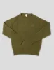 SOLID CREW NECK SWEATER - OLIVE sold by J. Press