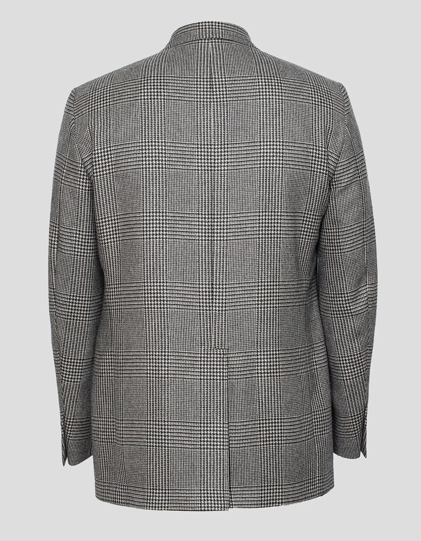 Made-in-Canada Glen Plaid Black & White Pure Cashmere Sport Coat sold by J. Press product image thumbnail 2