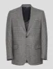 BLACK AND WHITE PLAID CASHMERE SPORT COAT sold by J. Press