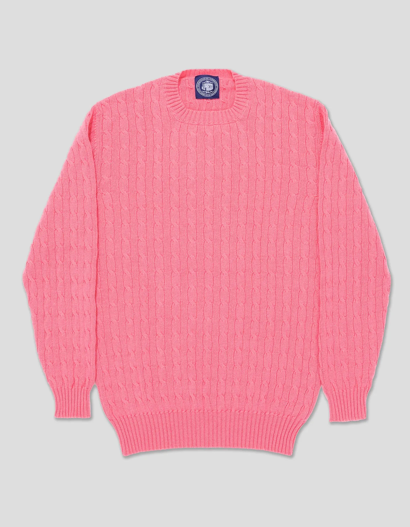 PINK CASHMERE CABLE sold by J. Press