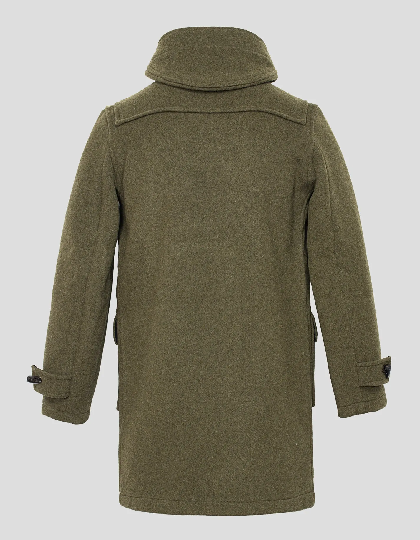 Made-in-England Loden Green Classic Morris Duffle Coat sold by J. Press product image thumbnail 3