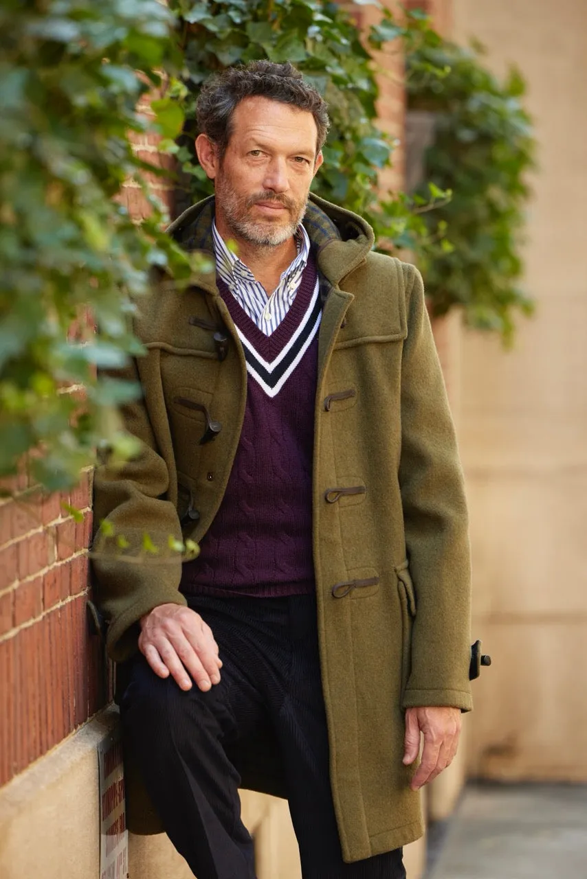 Made-in-England Loden Green Classic Morris Duffle Coat sold by J. Press product image thumbnail 2