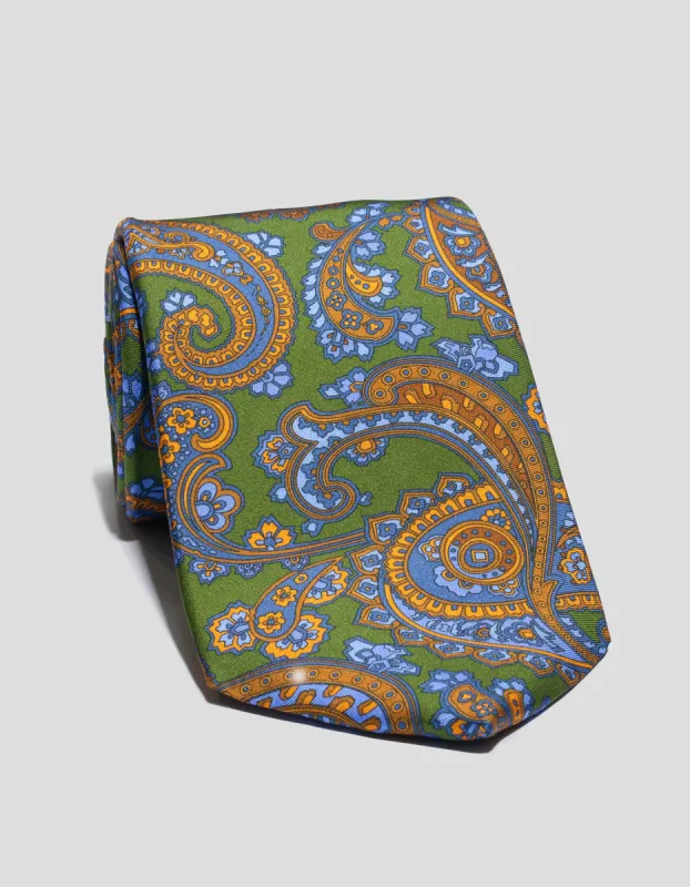 Printed Paisley Tie sold by J. Press