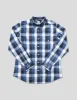 BLUE LARGE CHECK LONG SLEEVE SHIRT sold by J. Press