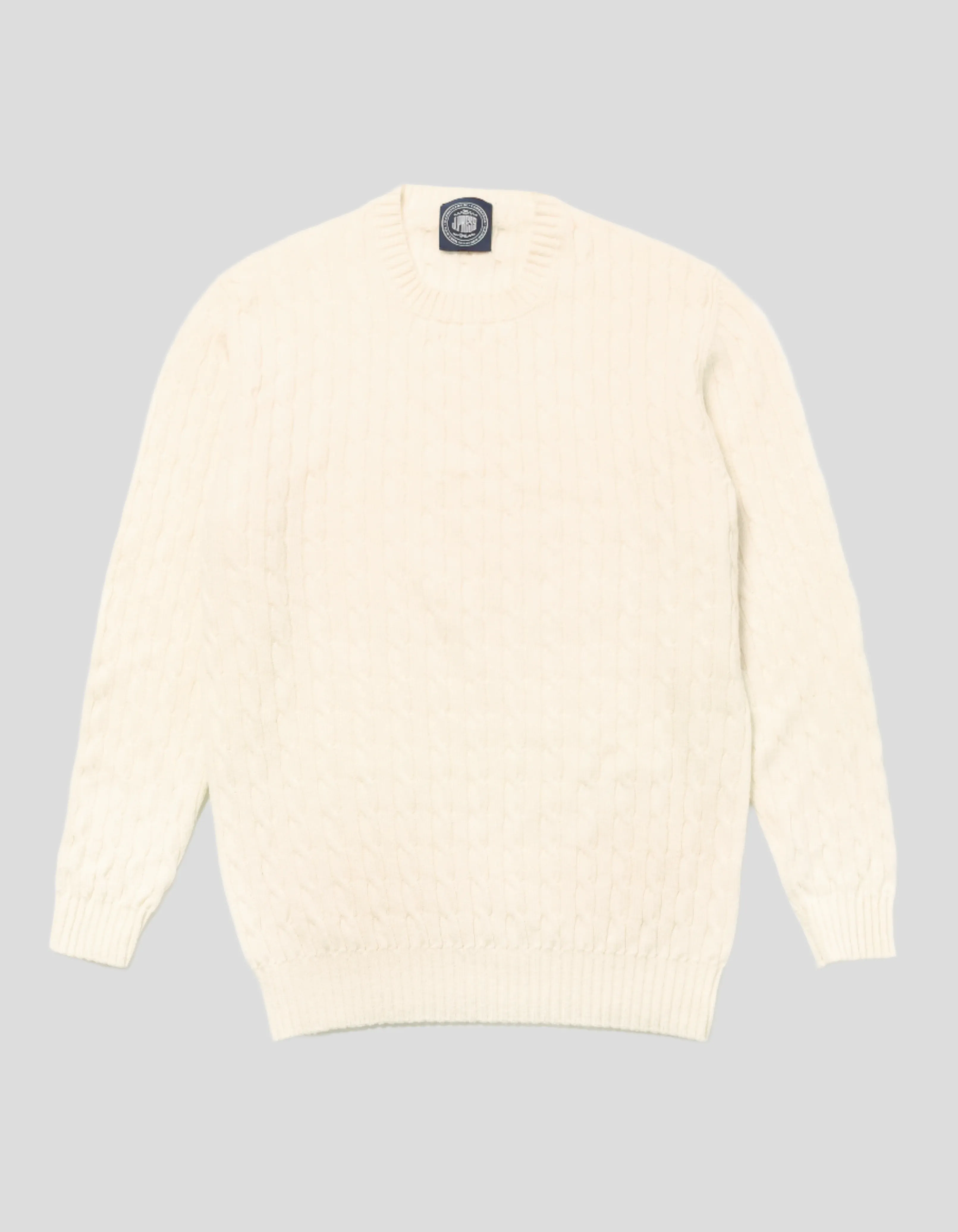 ECRU CASHMERE CABLE sold by J. Press