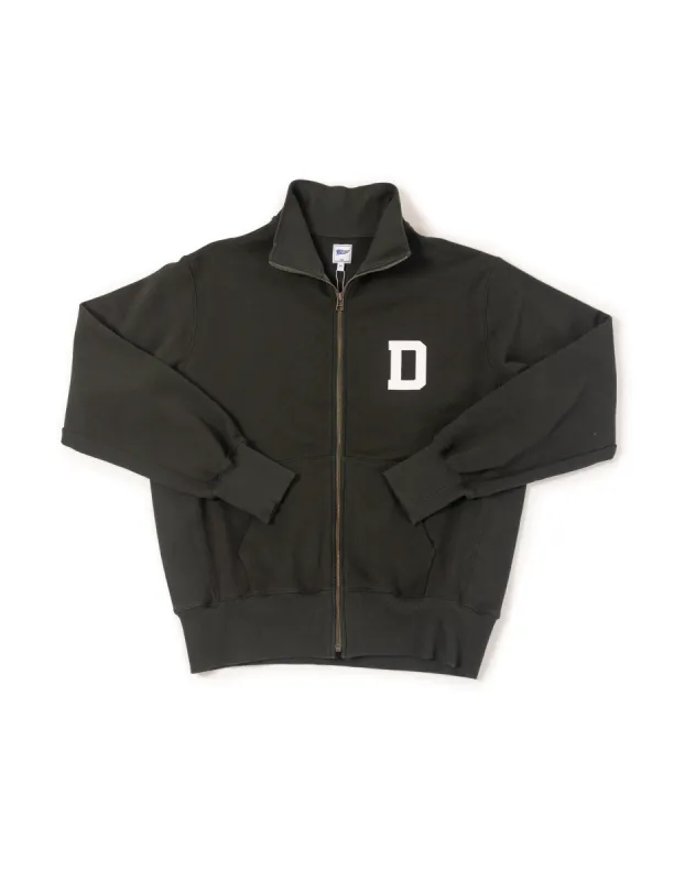Dartmouth Zip Up "D" Sweatshirt made by J. Press