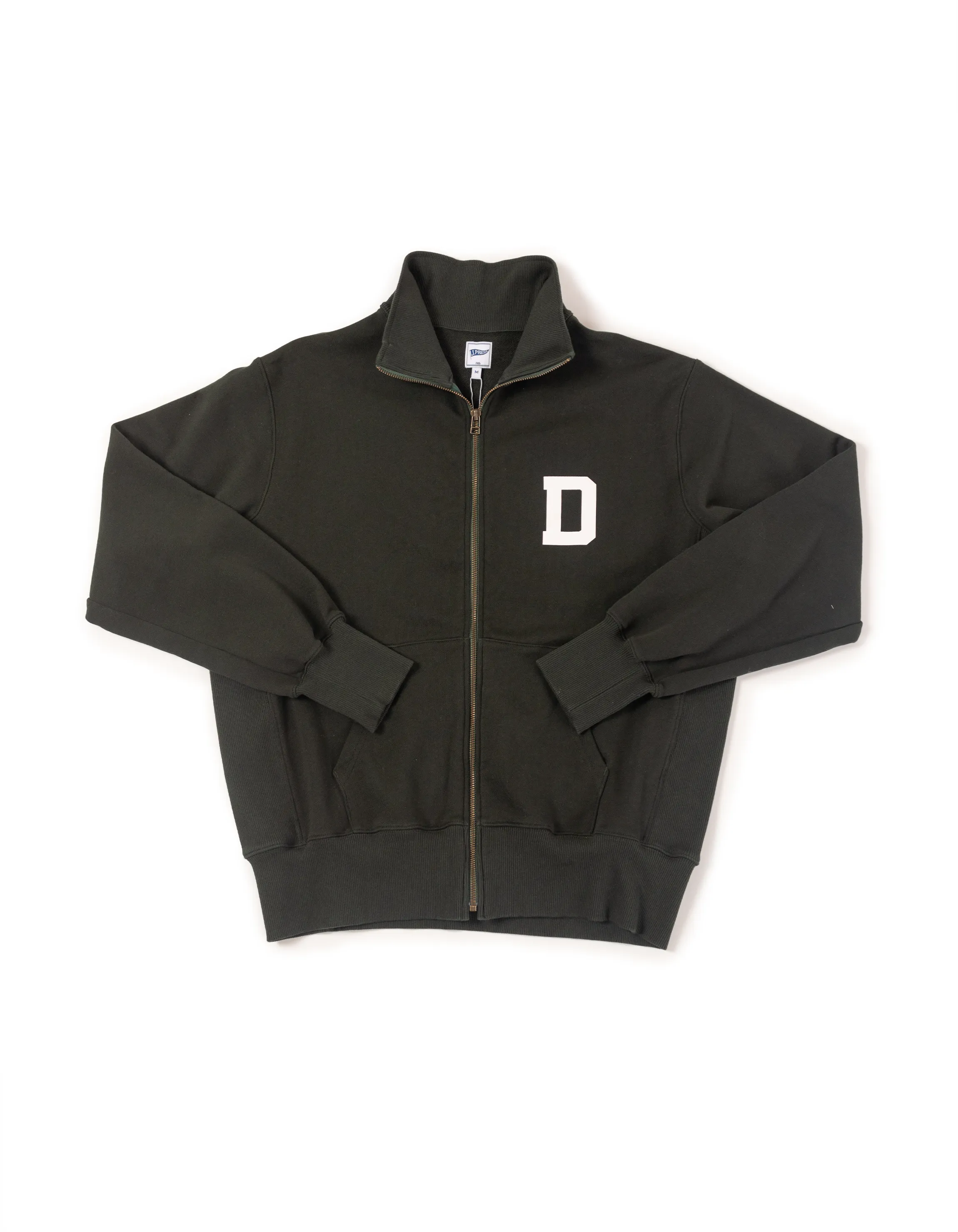 Dartmouth Zip Up "D" Sweatshirt sold by J. Press