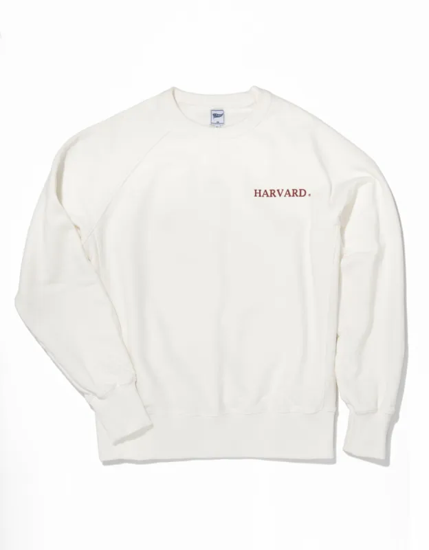 HARVARD SWEATSHIRT - WHITE sold by J. Press