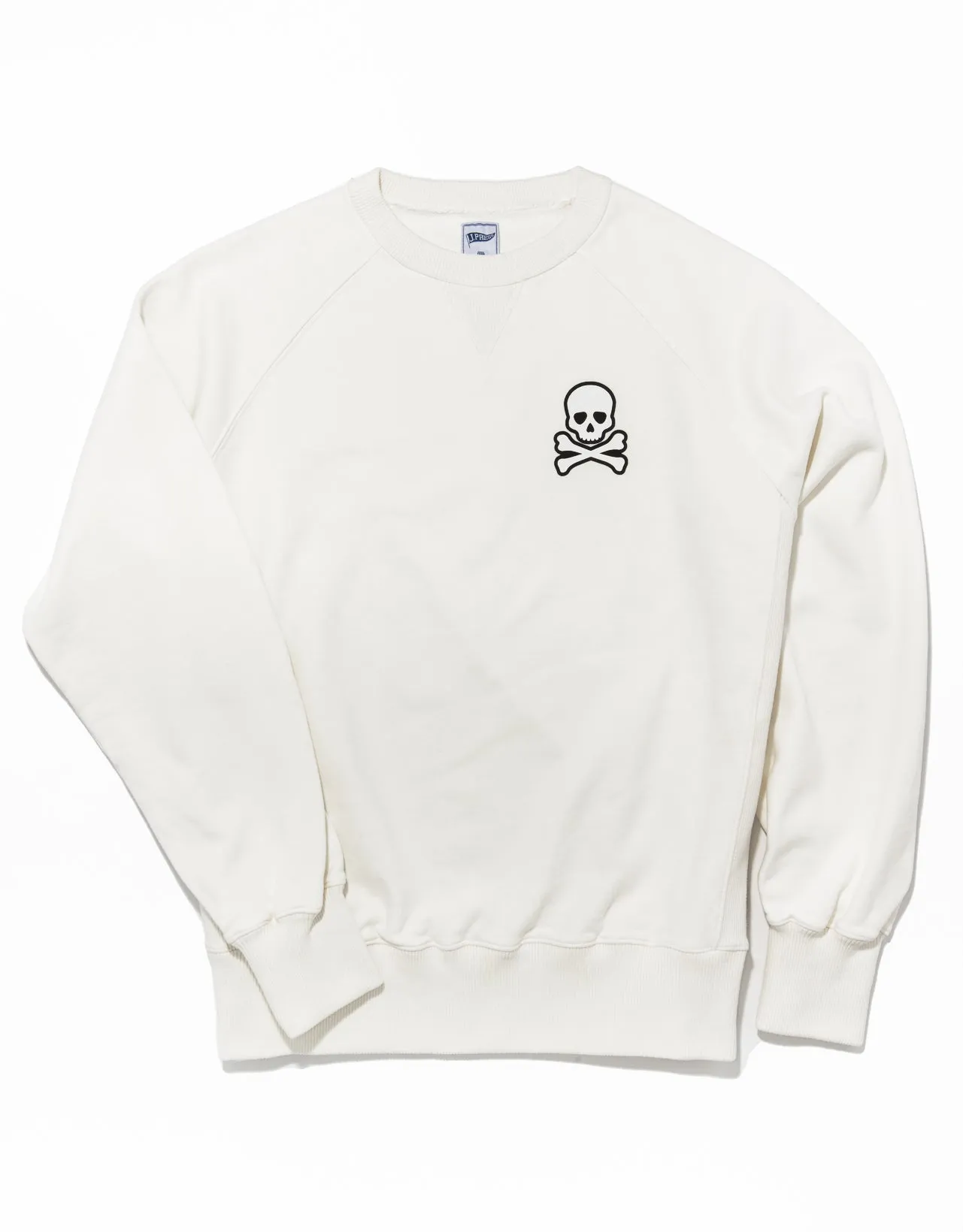 White Skull And Crossbones Sweatshirt sold by J. Press
