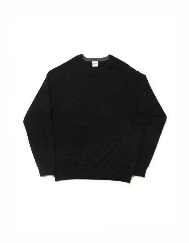 CASHMERE CREW NECK SWEATER - CHARCOAL sold by J. Press