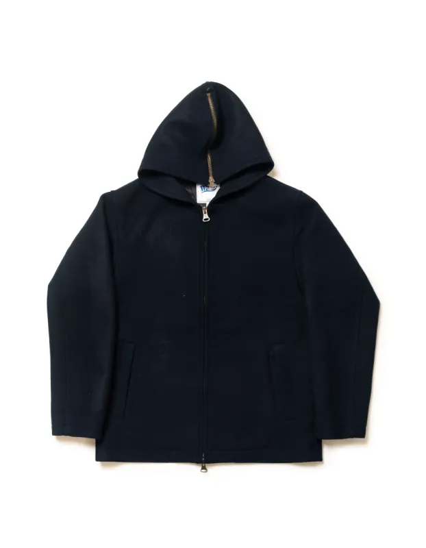 ZIP UP HOODIE - NAVY sold by J. Press