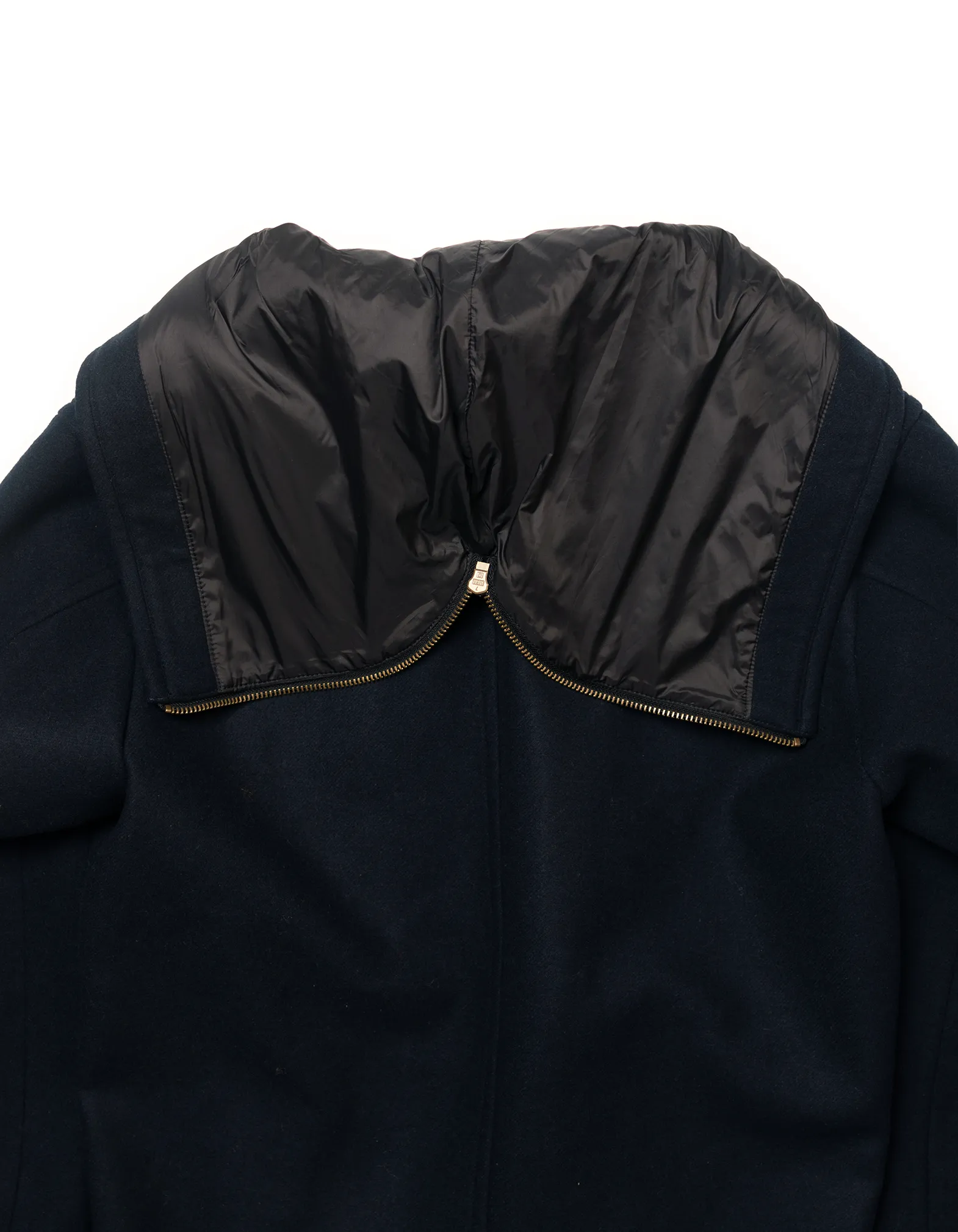 Navy Melton Wool Zermatt Jacket sold by J. Press product image thumbnail 2
