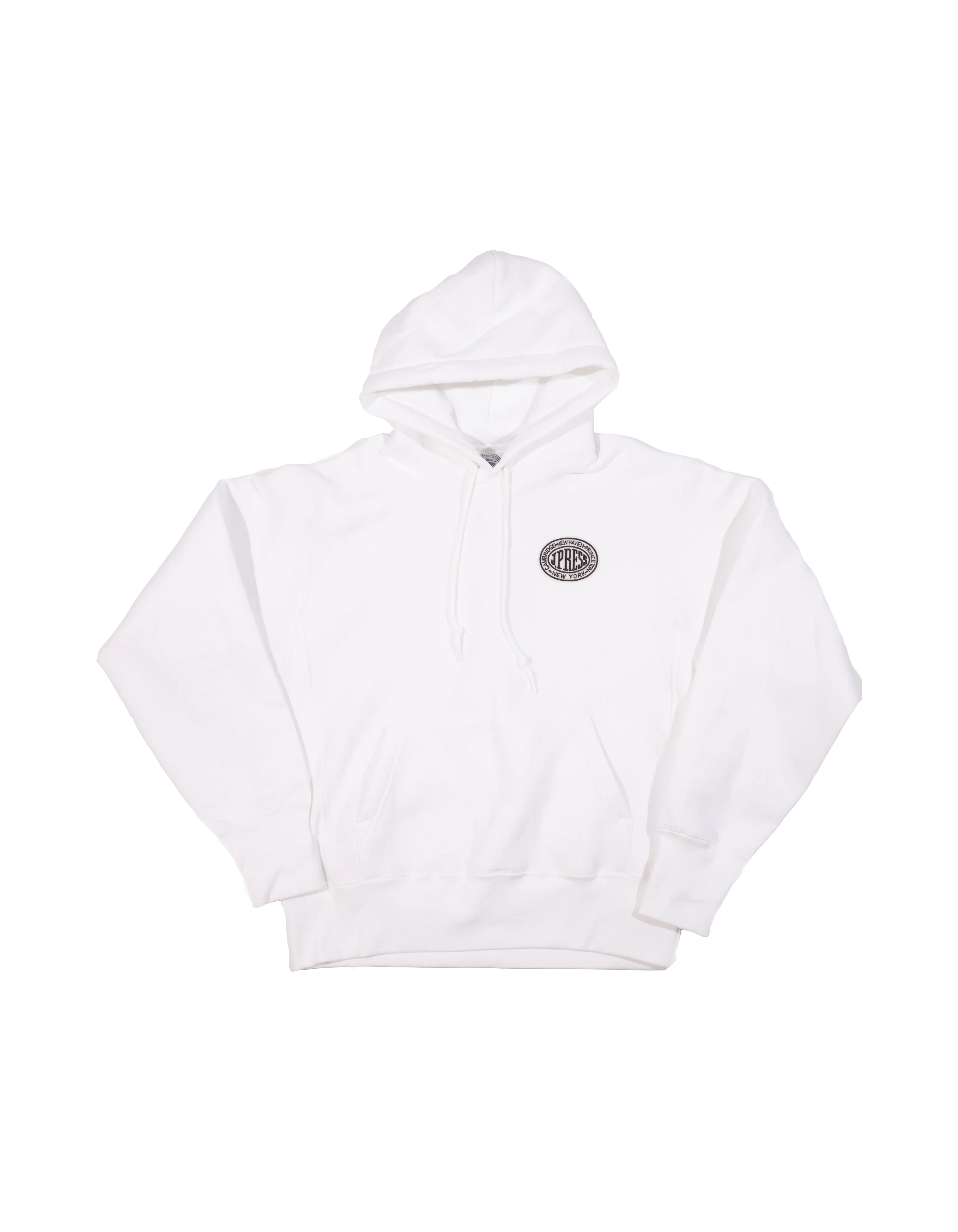 VINTAGE J.PRESS LOGO HOODIE - WHITE sold by J. Press