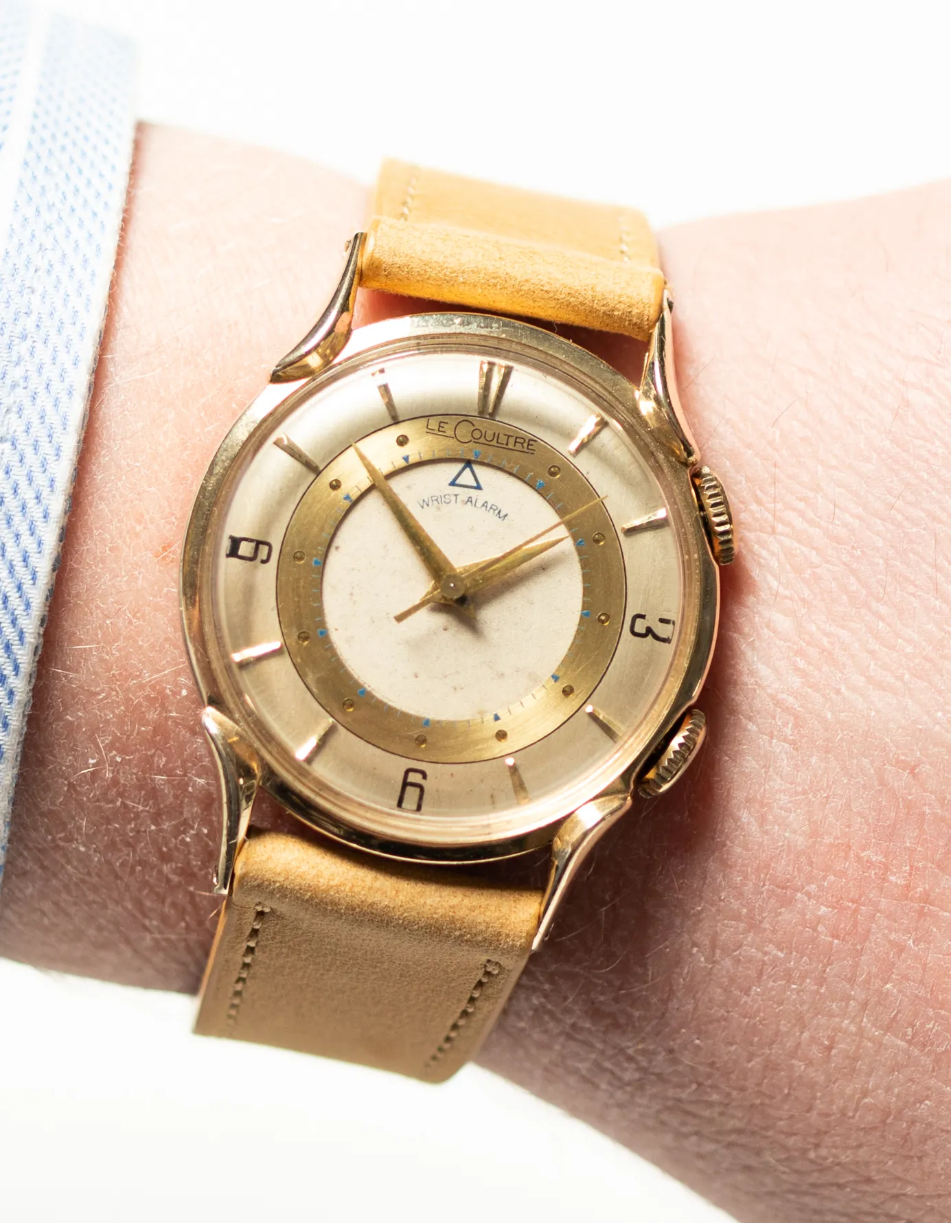 1960s Jaeger LeCoultre Memovox sold by J. Press product image thumbnail 3
