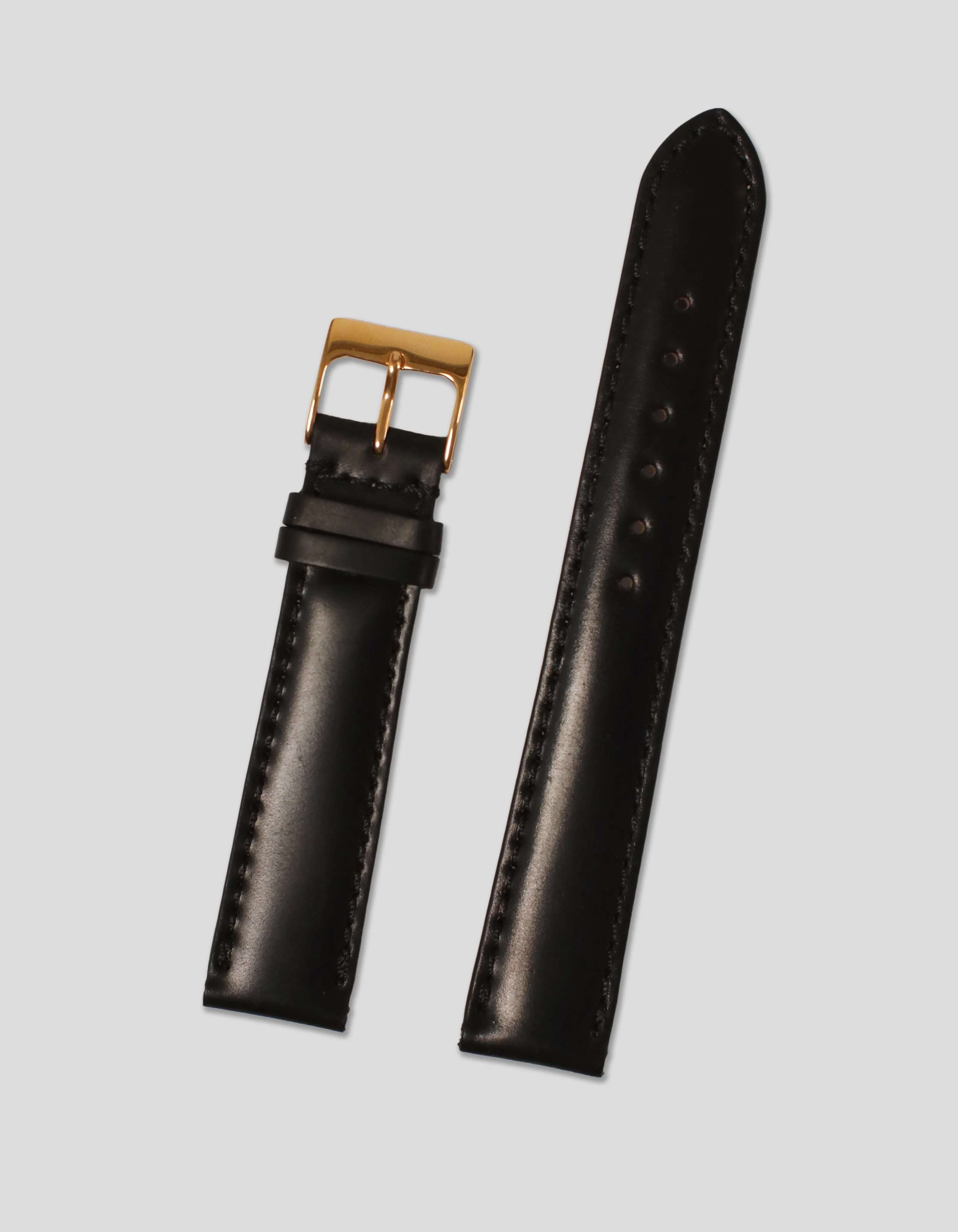 Made-in-USA Black Shell Cordovan Watch Strap sold by J. Press product image thumbnail 2
