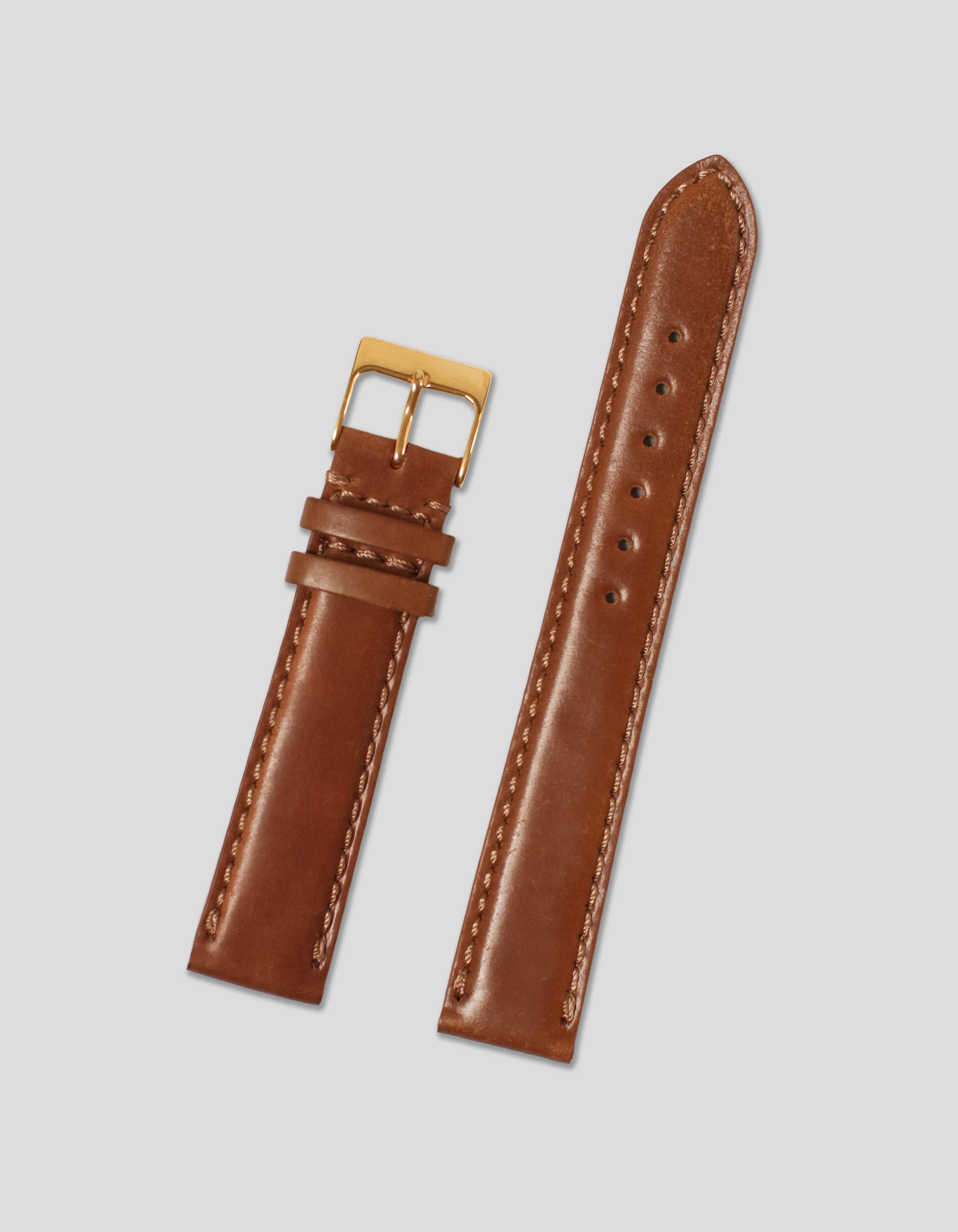 HONEY BROWN SHELL CORDOVAN WATCHBAND sold by J. Press product image thumbnail 2