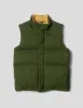CRESCENT DOWN WORKS VEST - OLIVE sold by J. Press