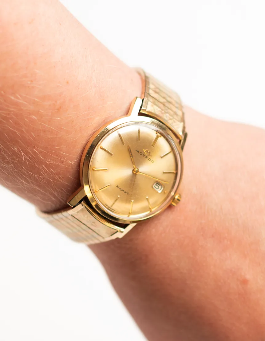 1970's Movado Kingmatic sold by J. Press product image thumbnail 3