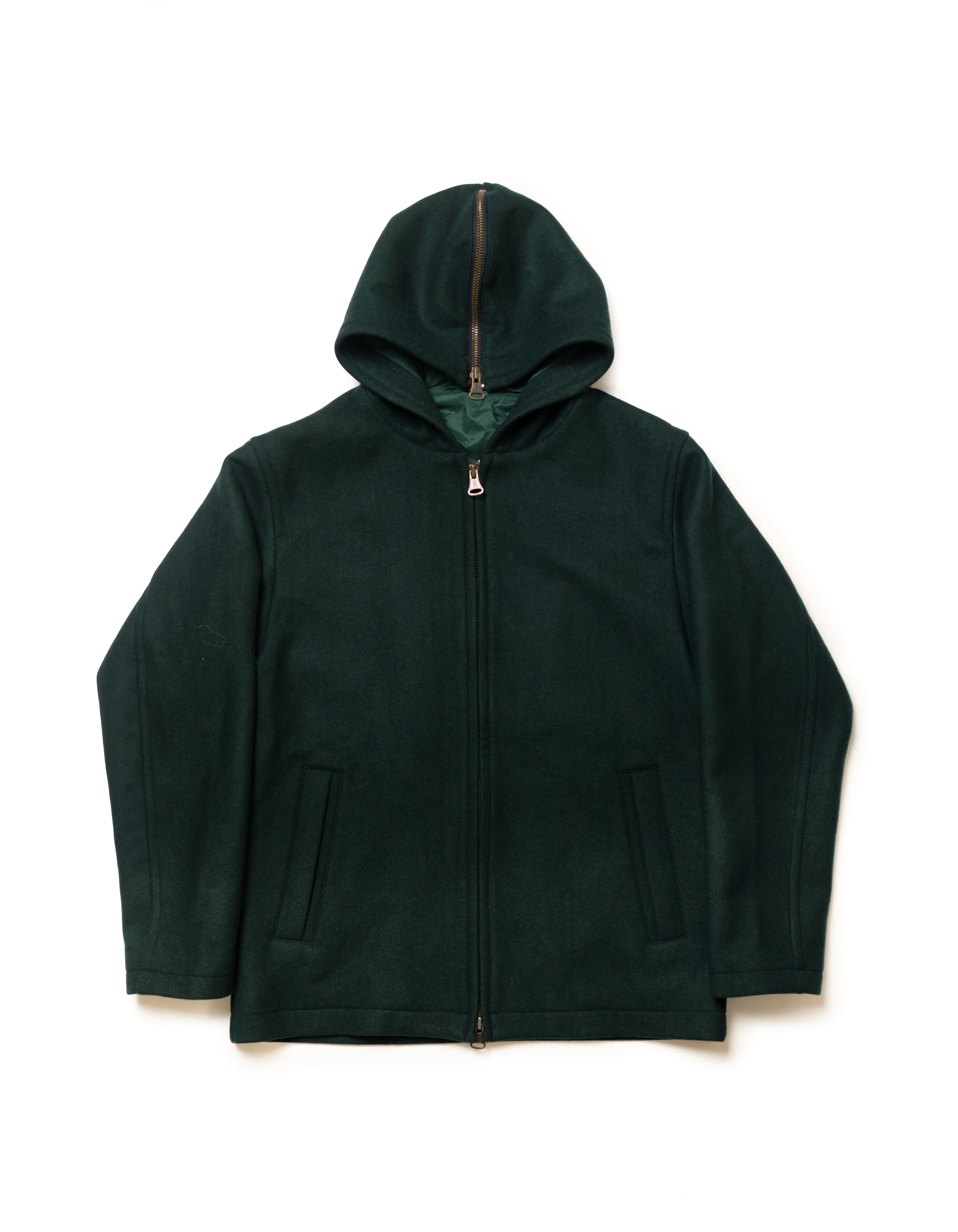 ZIP UP HOODIE - GREEN sold by J. Press