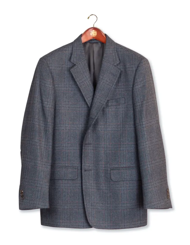 BLUE PLAID SPORT COAT - CASHMERE sold by J. Press