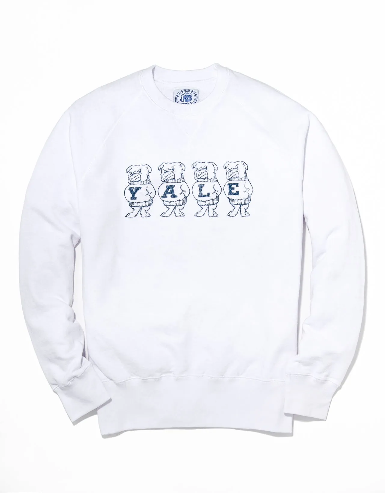 Yale Vintage Bulldog Sweatshirt sold by J. Press