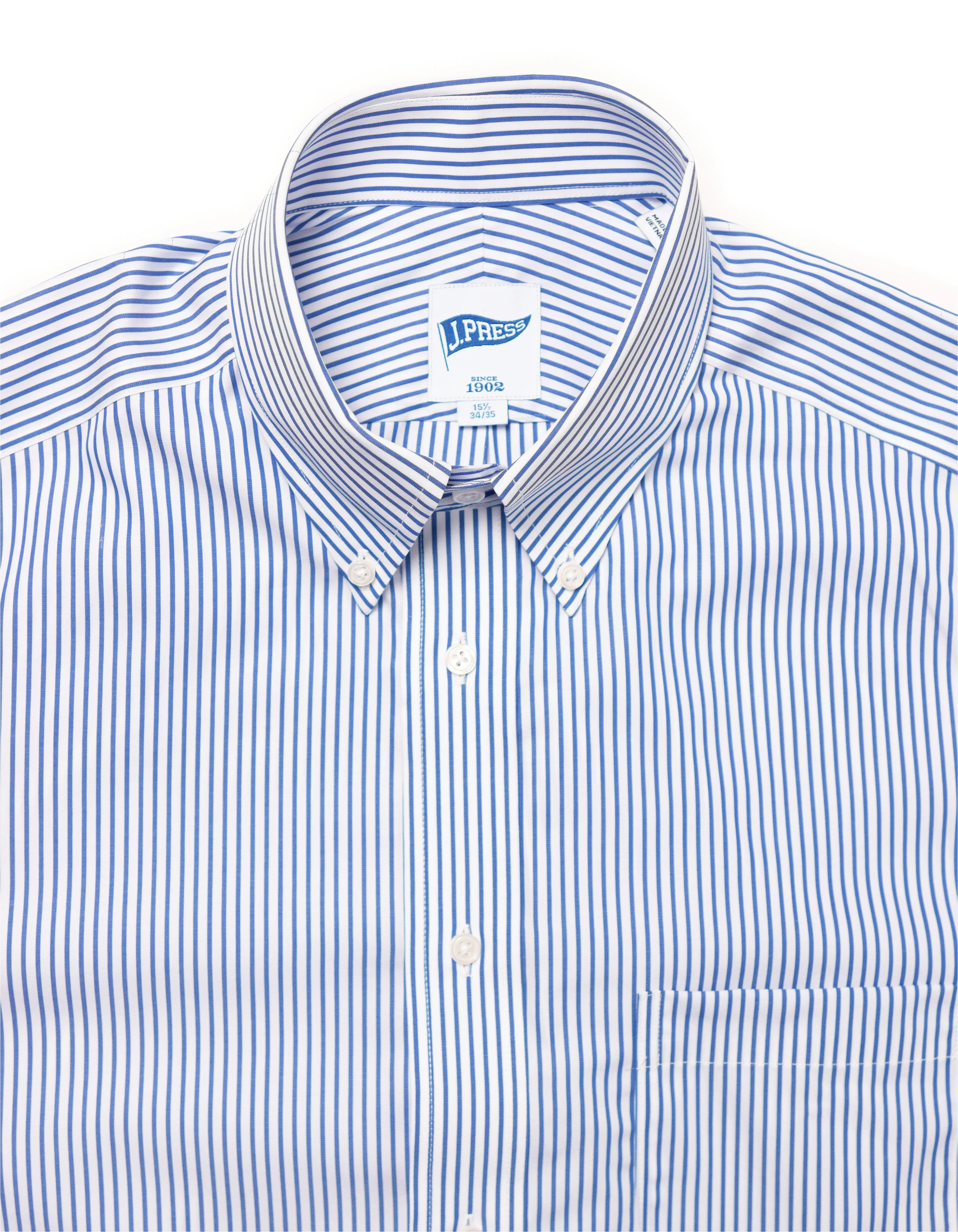 Regent Stripe Button Down Shirt - Trim Fit sold by J. Press product image thumbnail 2