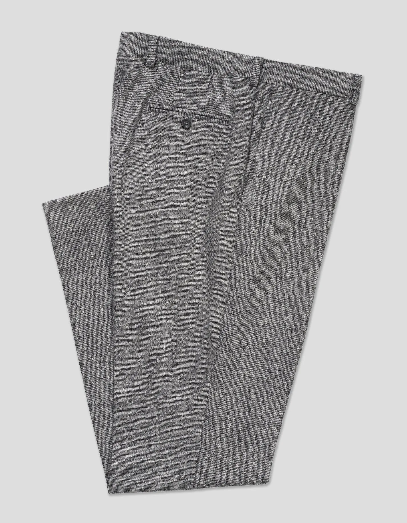 GREY DONEGAL TROUSERS - CLASSIC FIT sold by J. Press
