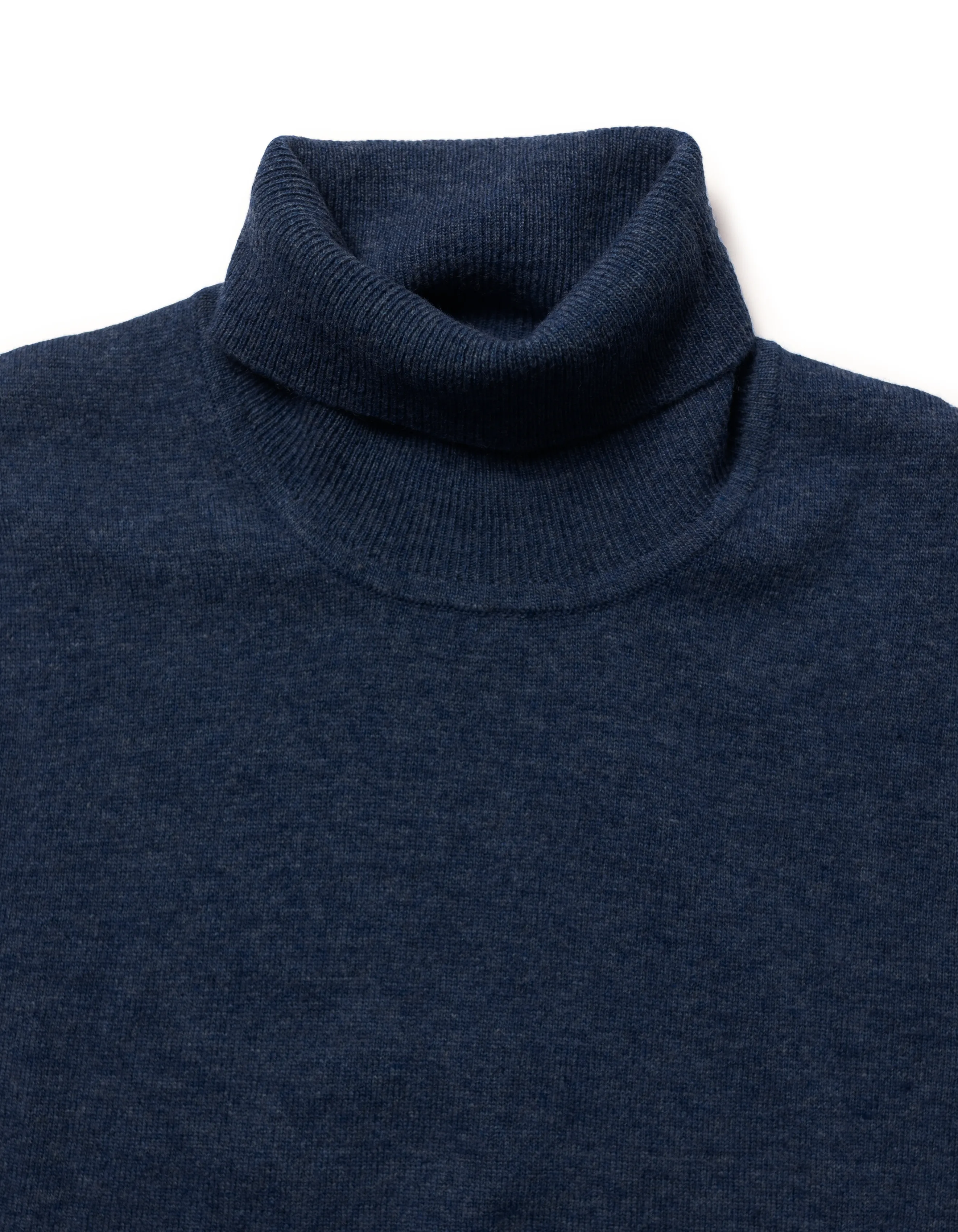 NAVY LAMBSWOOL TURTLE NECK SWEATER sold by J. Press product image thumbnail 2