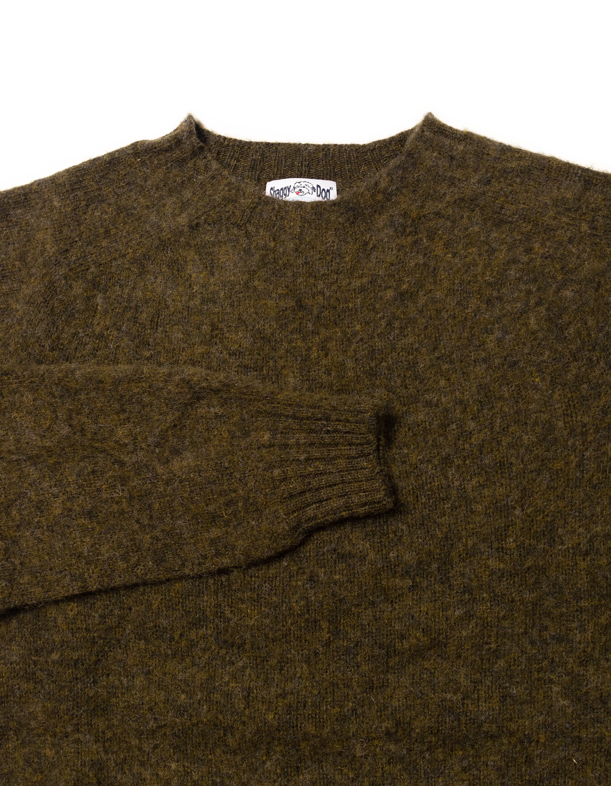 SHAGGY DOG SWEATER DARK OLIVE - TRIM FIT sold by J. Press product image thumbnail 2