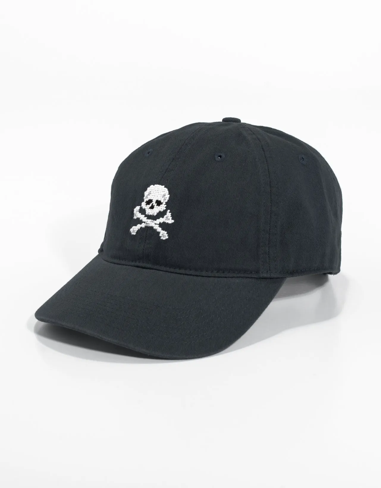 Jolly Roger Black Needlepoint Hat sold by J. Press