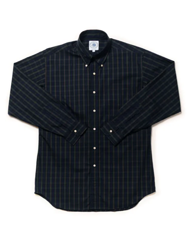 NAVY/GREEN PLAID SPORT SHIRT sold by J. Press
